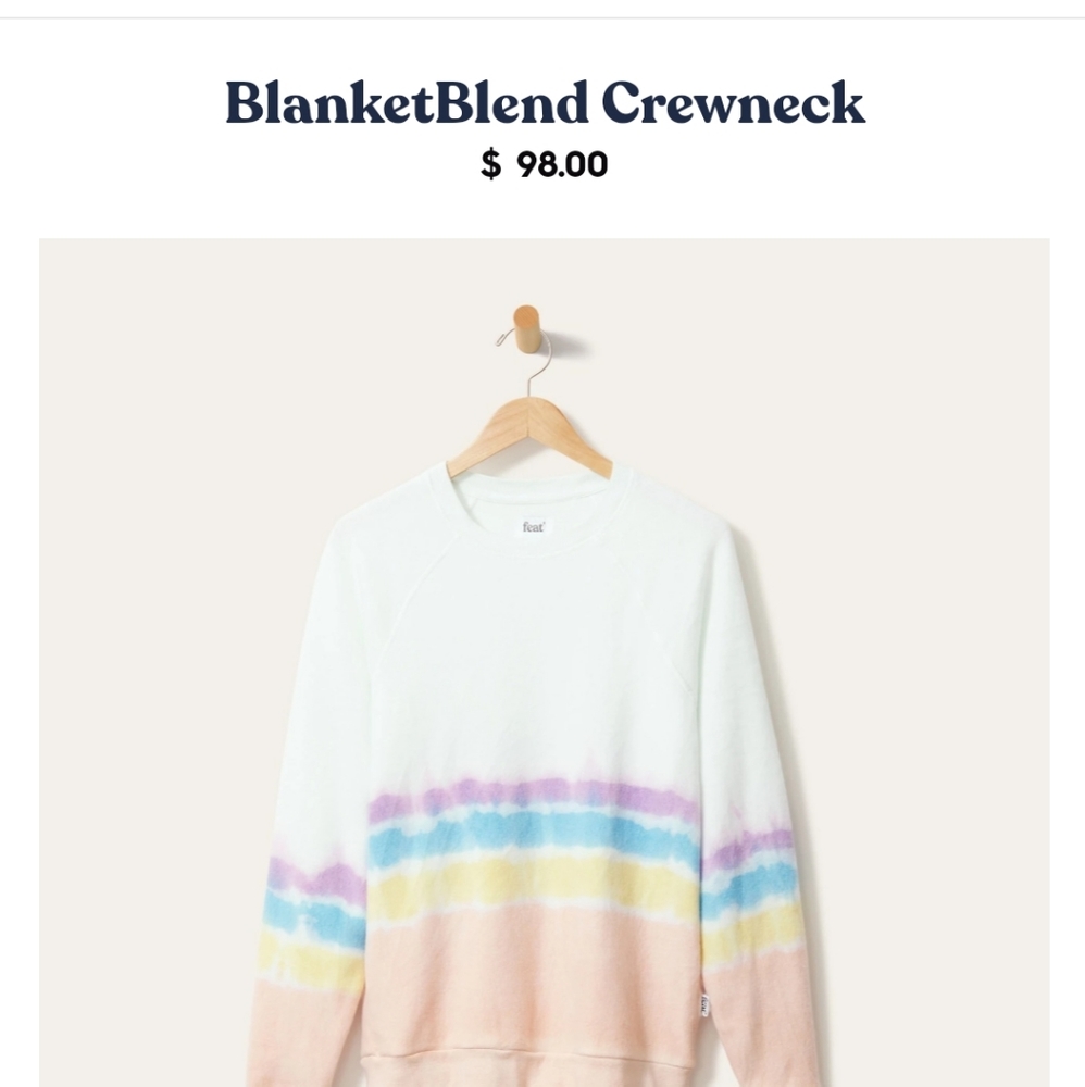 Feat Crewneck Coral Reef